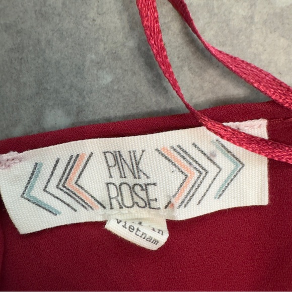 Pink Rose Women's Blouse - Picture 5 of 5